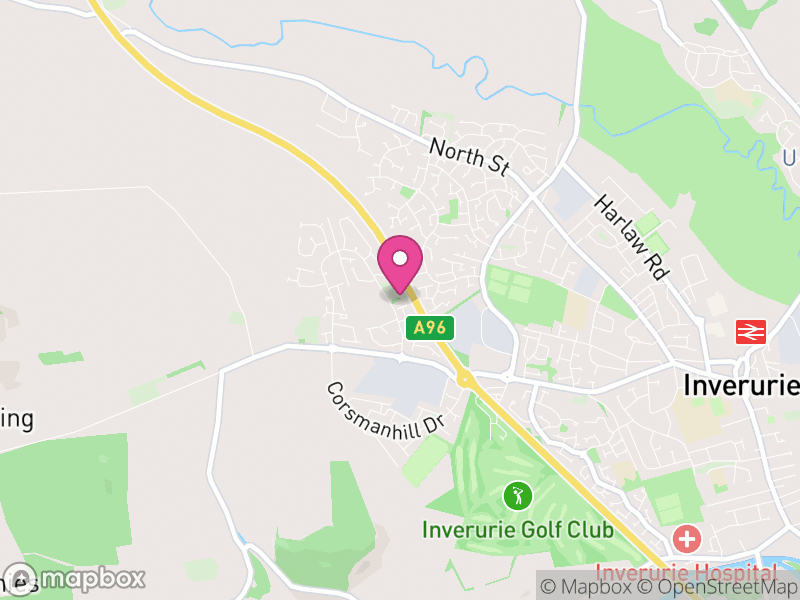 Map of AB51 Estate Agents