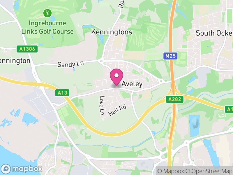 Map of Aveley Estate Agents
