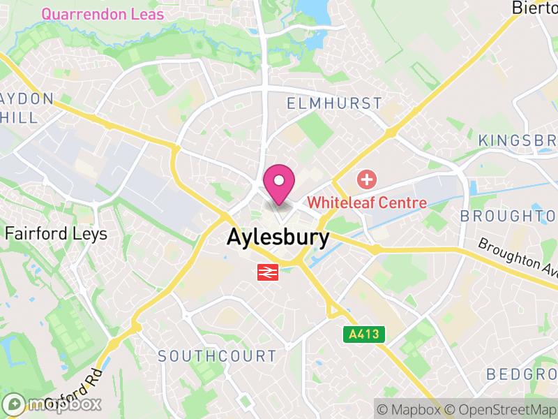 Map of Aylesbury Estate Agents