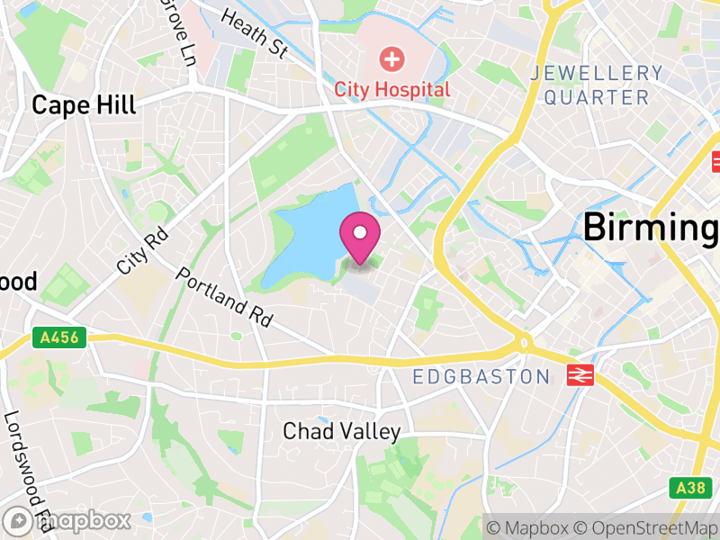 Map of B16 Estate Agents