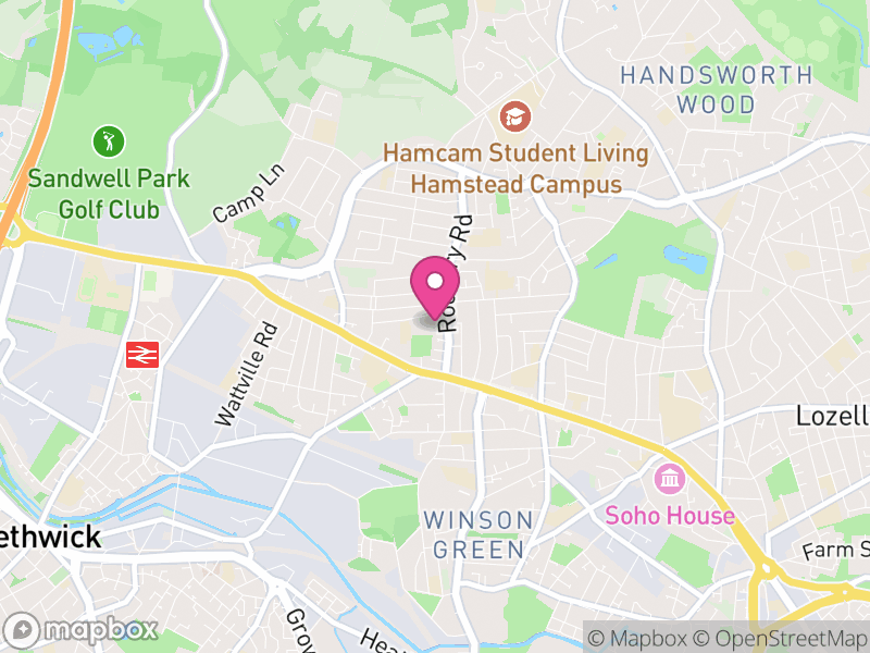 Map of B21 Estate Agents