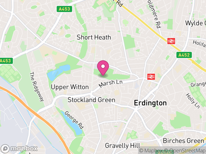 Map of B23 Estate Agents