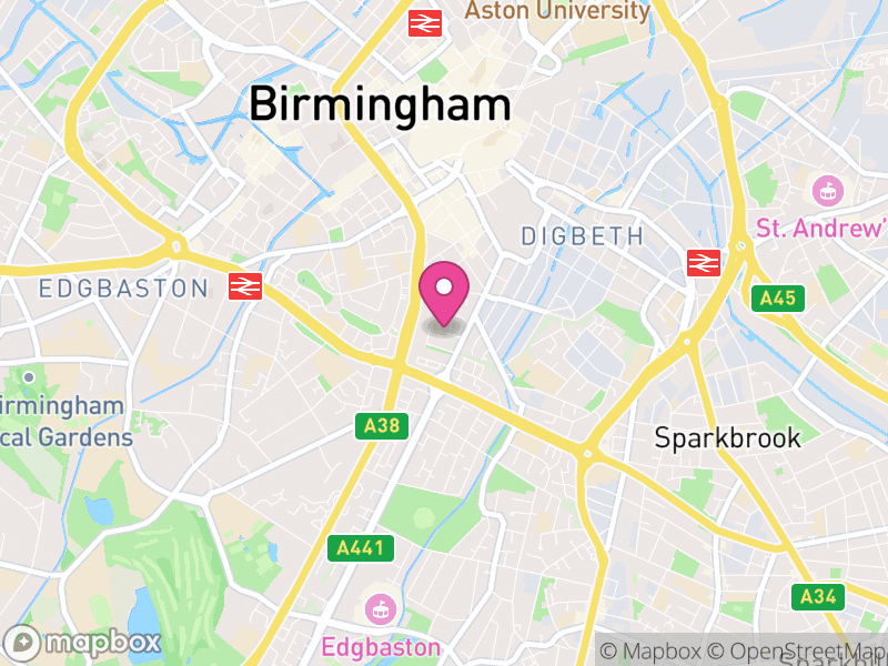 Map of B5 Estate Agents