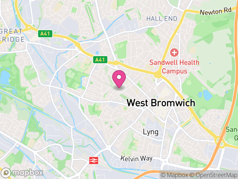 Map of B70 Estate Agents