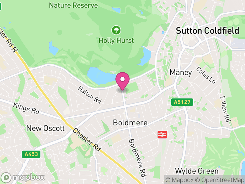 Map of B73 Estate Agents