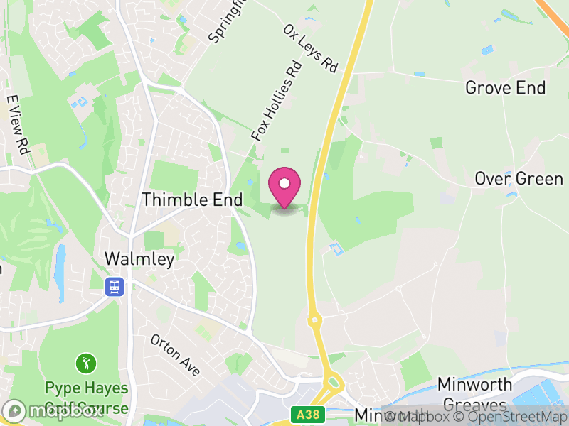 Map of B76 Estate Agents