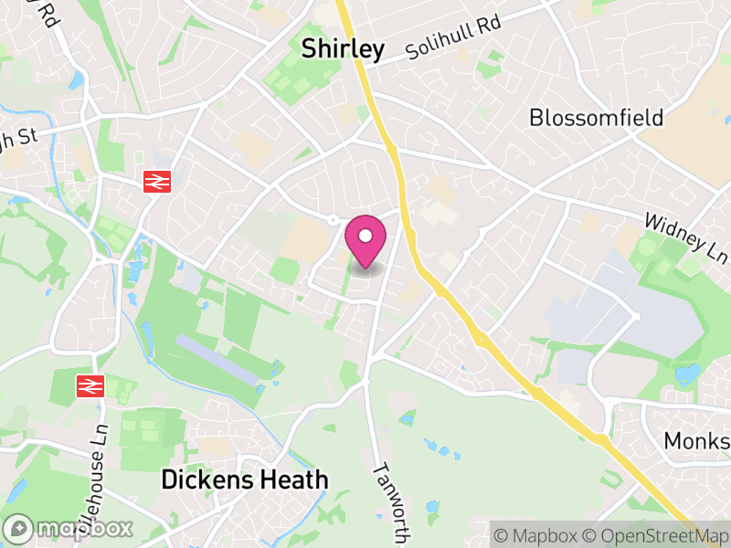 Map of B90 Estate Agents