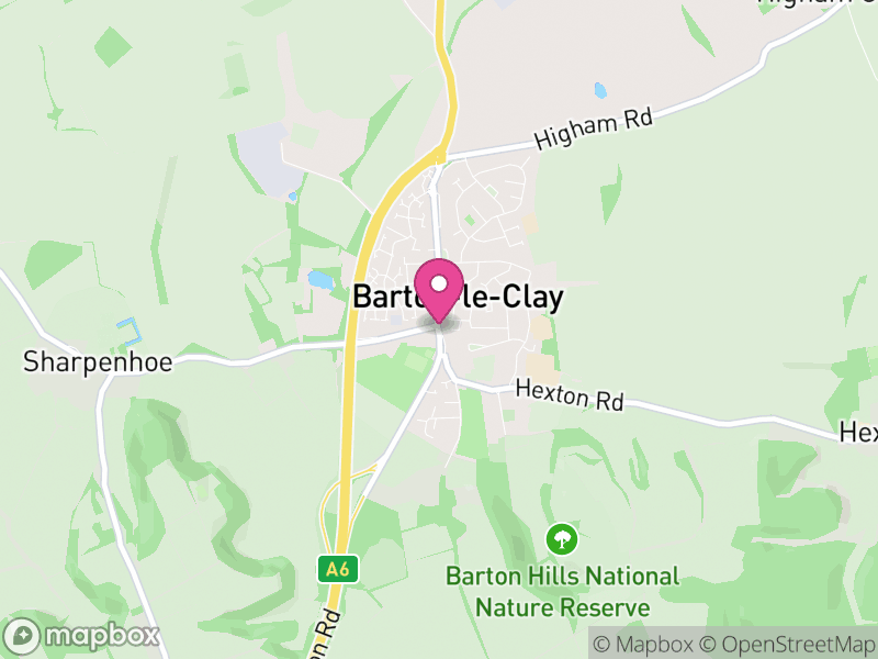 Map of Barton Le Clay Estate Agents