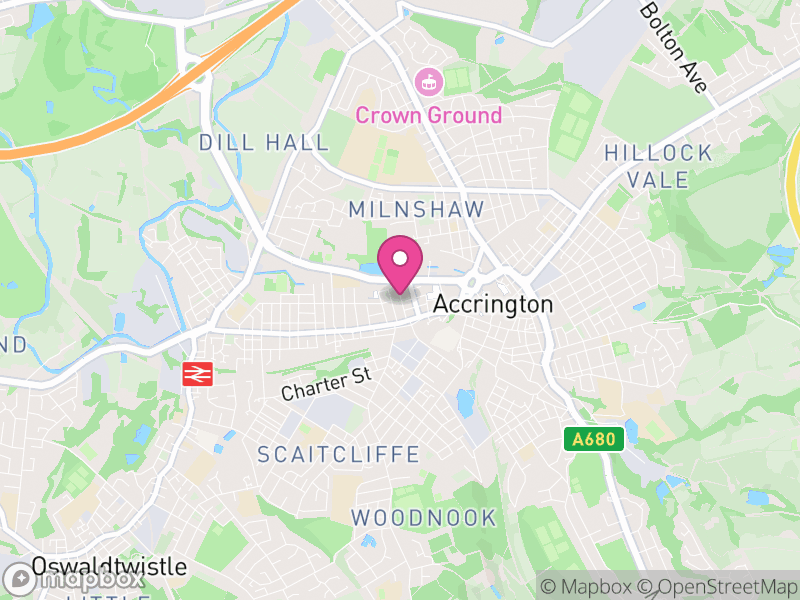 Map of BB5 Estate Agents