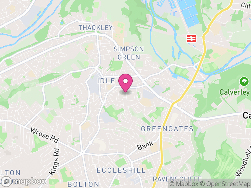 Map of BD10 Estate Agents