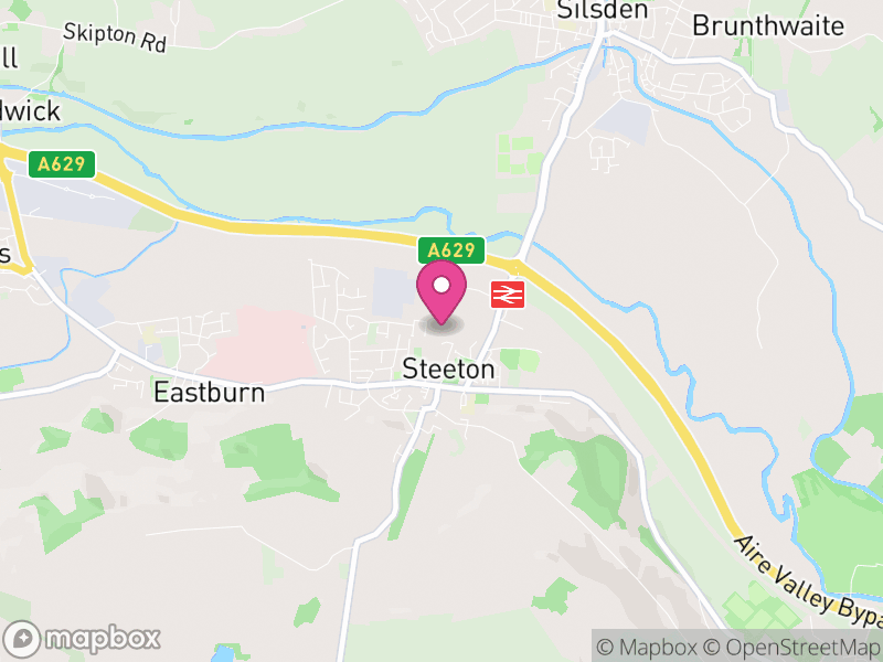 Map of BD20 Estate Agents