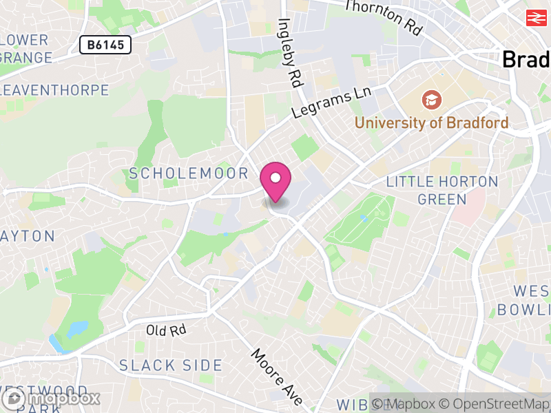 Map of BD7 Estate Agents