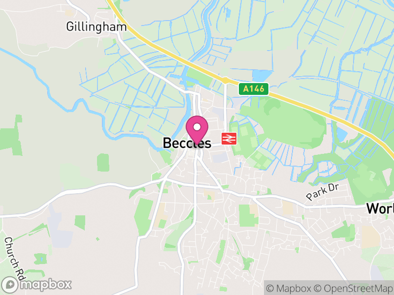 Map of Beccles Estate Agents