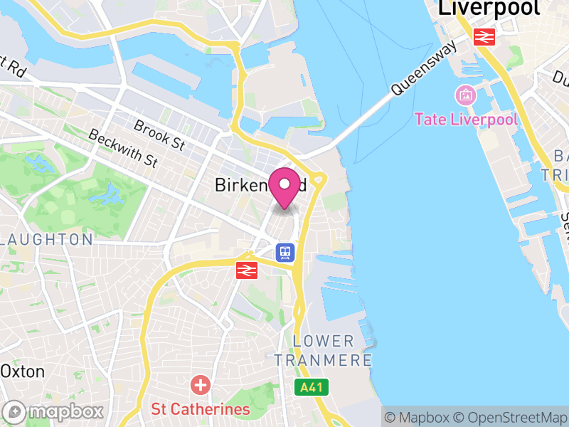 Map of Birkenhead Estate Agents