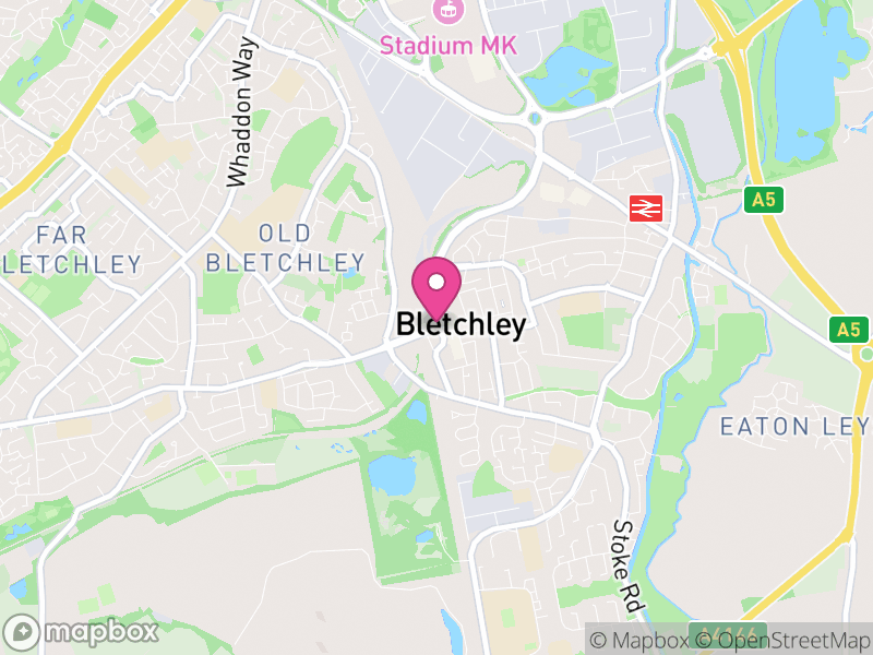 Map of Bletchley Estate Agents