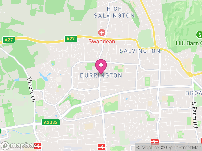 Map of BN13 Estate Agents