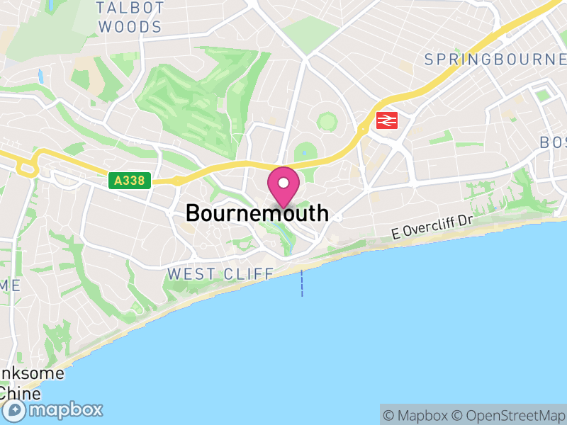 Map of Bournemouth Estate Agents