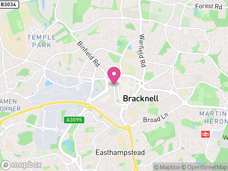 Map of Bracknell Estate Agents