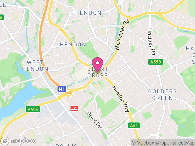 Map of Brent Estate Agents