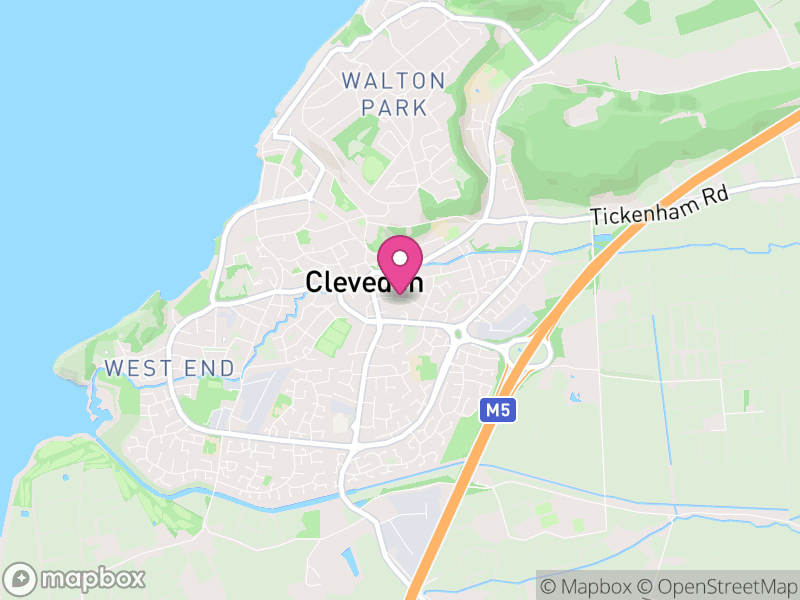 Map of BS21 Estate Agents