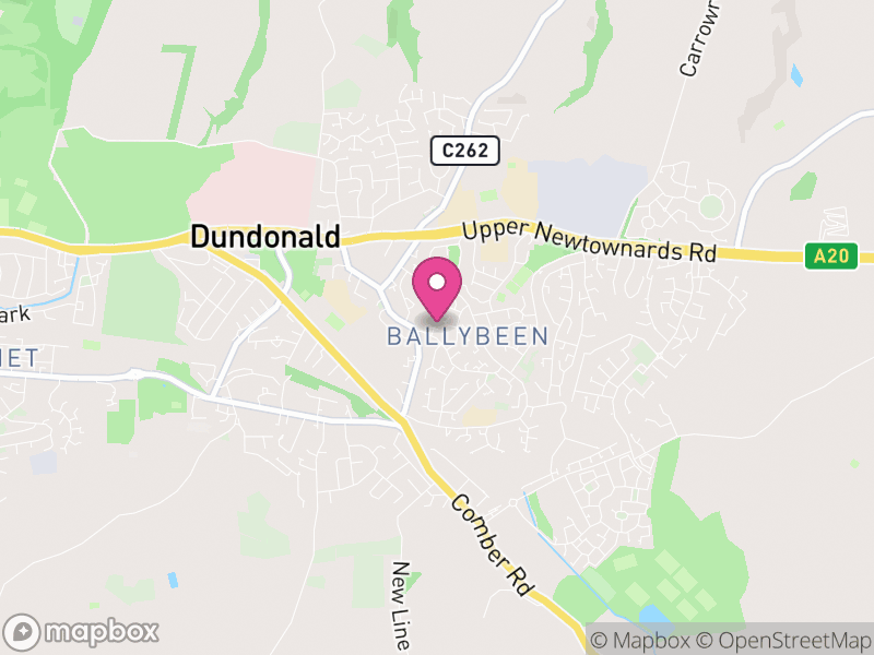 Map of BT16 Estate Agents