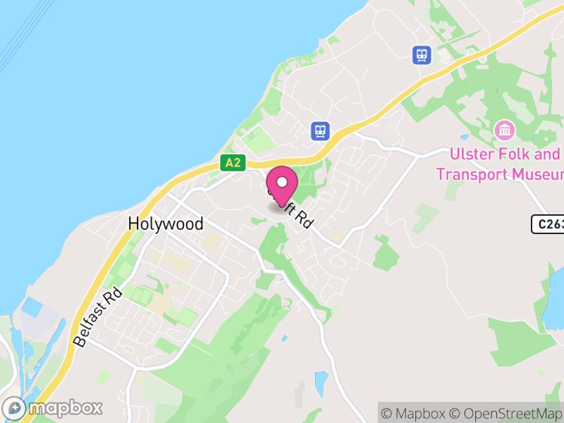 Map of BT18 Estate Agents