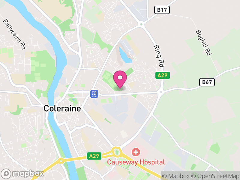 Map of BT52 Estate Agents