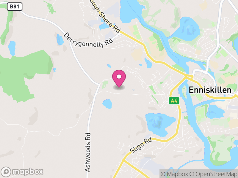 Map of BT74 Estate Agents