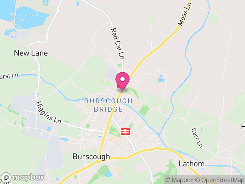 Map of Burscough Bridge Estate Agents