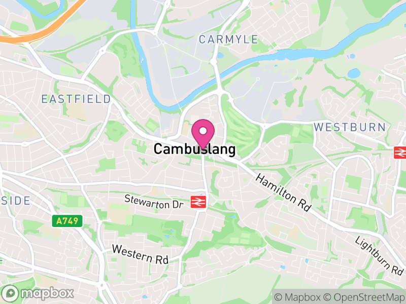 Map of Cambuslang Estate Agents