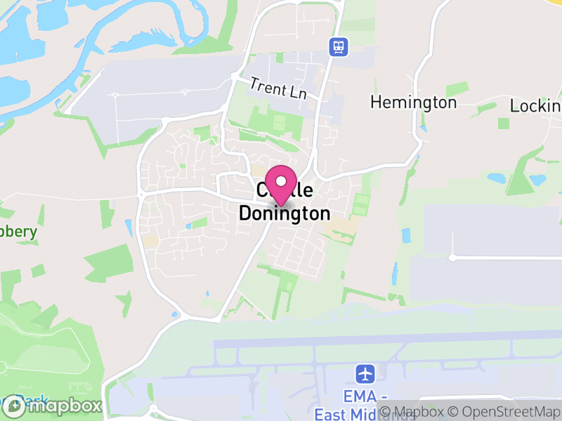 Map of Castle Donington Estate Agents