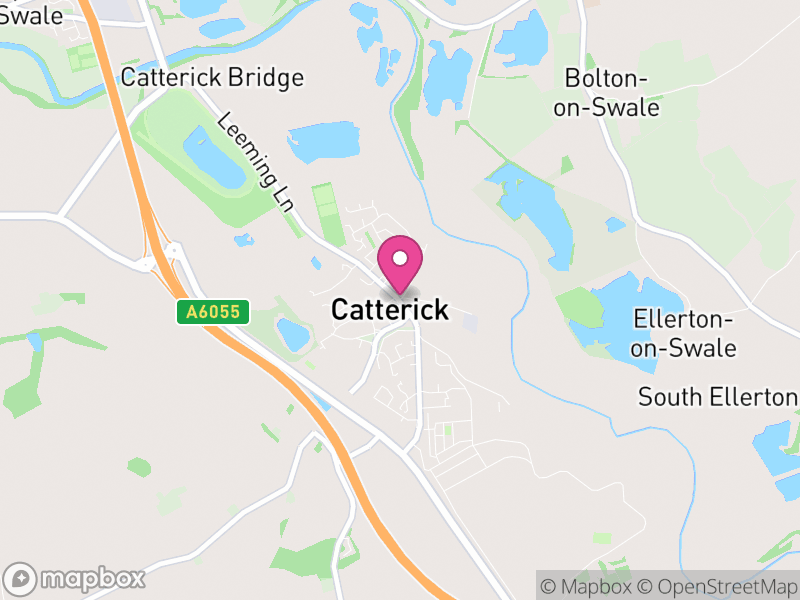 Map of Catterick Estate Agents