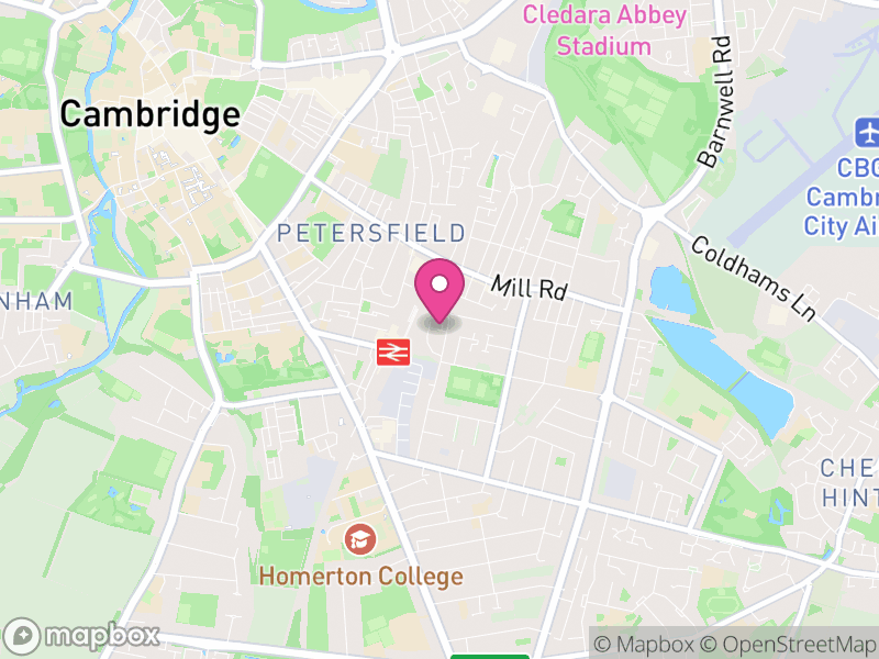 Map of CB1 Estate Agents