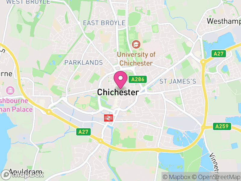 Map of Chichester Estate Agents