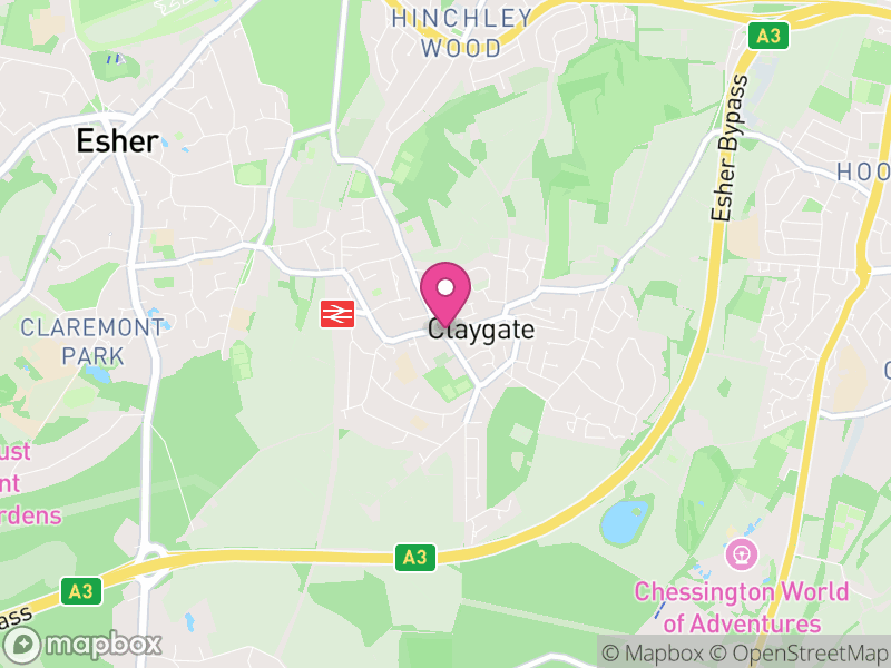 Map of Claygate Estate Agents