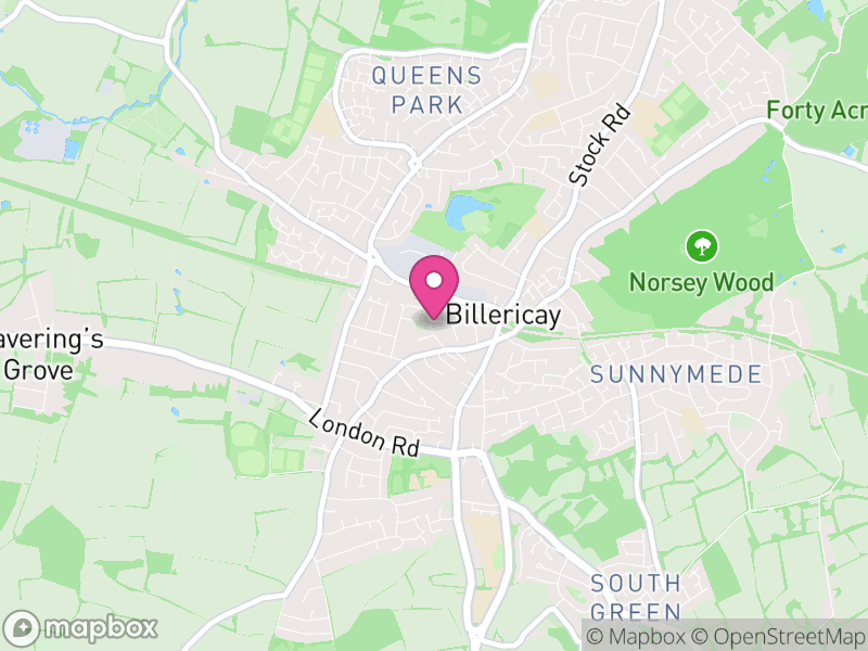 Map of CM12 Estate Agents