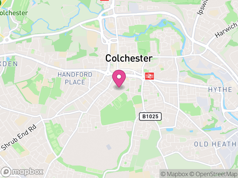 Map of CO1 Estate Agents