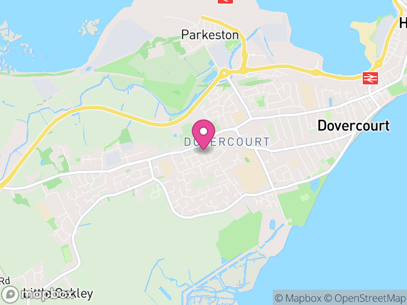 Map of CO12 Estate Agents