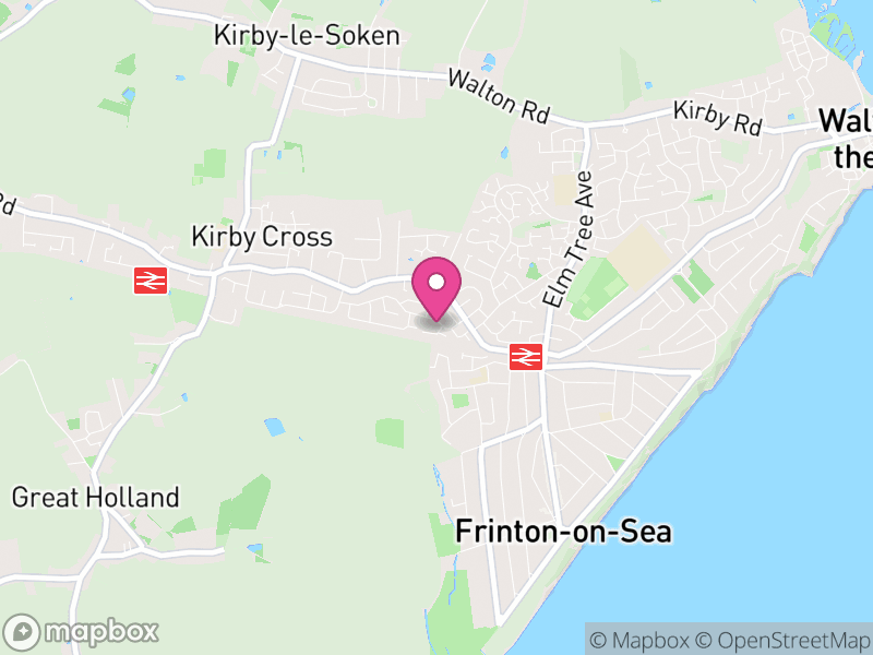 Map of CO13 Estate Agents