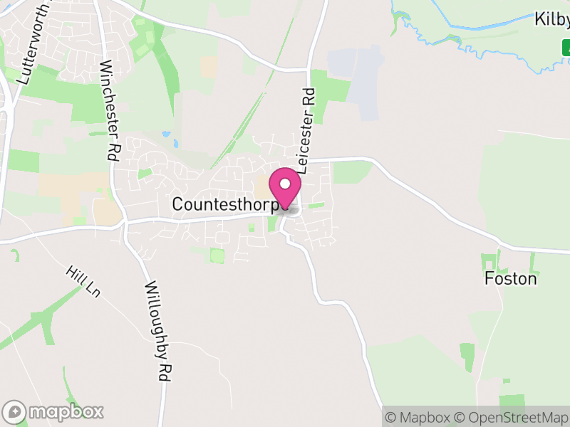 Map of Countesthorpe Estate Agents