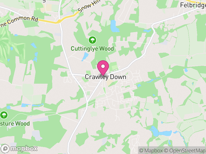 Map of Crawley Down Estate Agents