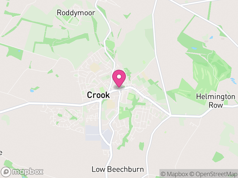 Map of Crook Estate Agents