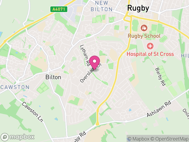 Map of CV22 Estate Agents