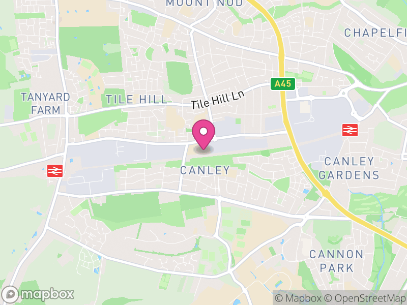 Map of CV4 Estate Agents