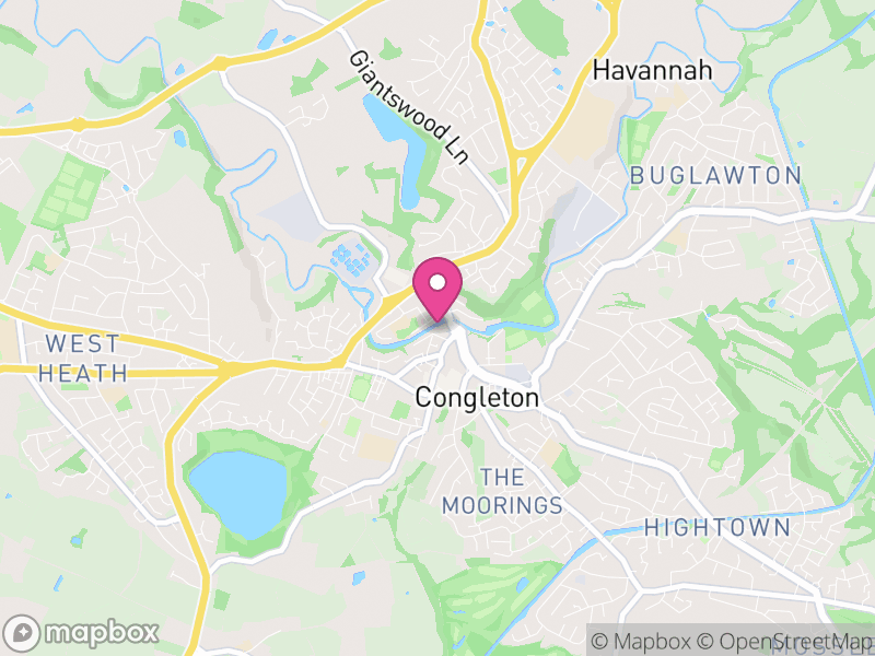 Map of CW12 Estate Agents