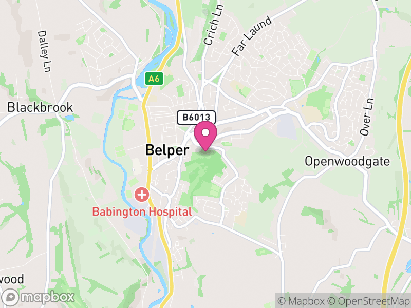 Map of DE56 Estate Agents