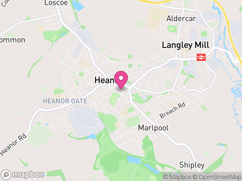 Map of DE75 Estate Agents