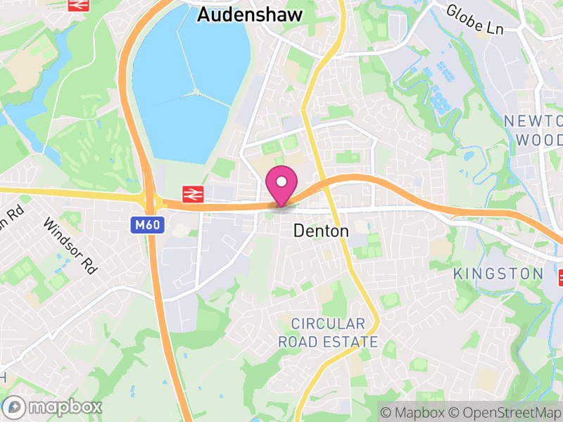 Map of Denton Estate Agents