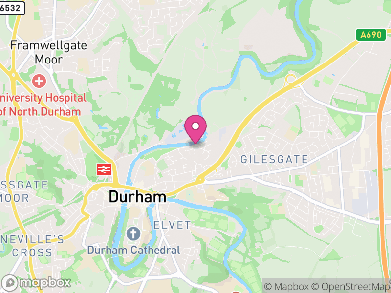 Map of DH1 Estate Agents