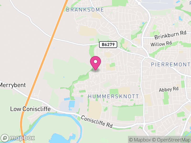 Map of DL2 Estate Agents